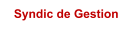 Syndic de Gestion